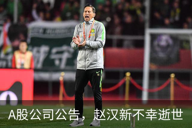 A股公司公告，赵汉新不幸逝世